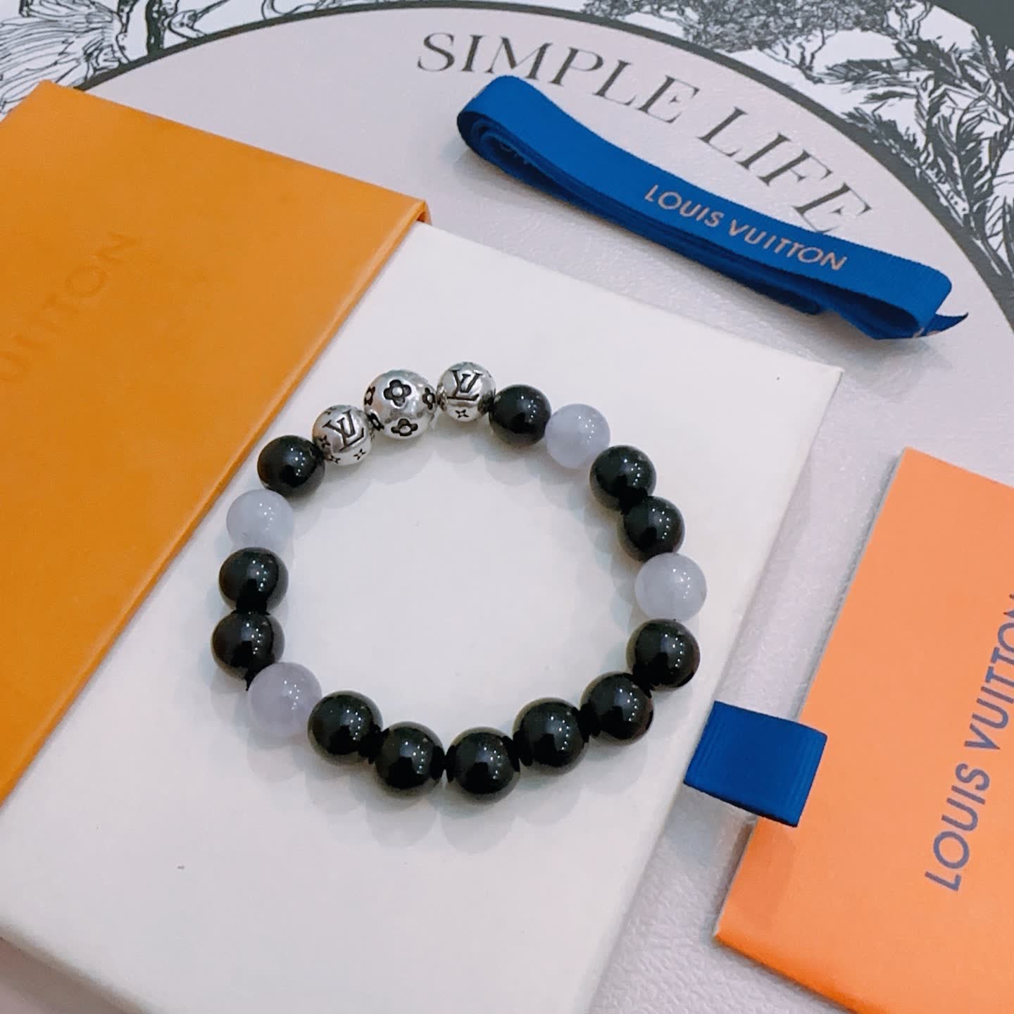 Louis Vuitton Beaded Bracelet